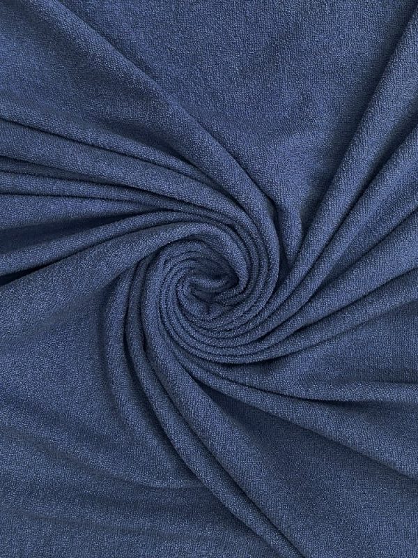 birlik1952 metrelik havlu turkish towel meter bathrobe fabric indigo blue lacivert