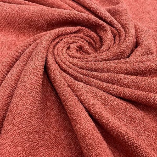 birlik1952 metrelik havlu turkish towel meter bathrobe fabric terracota kırmızı red