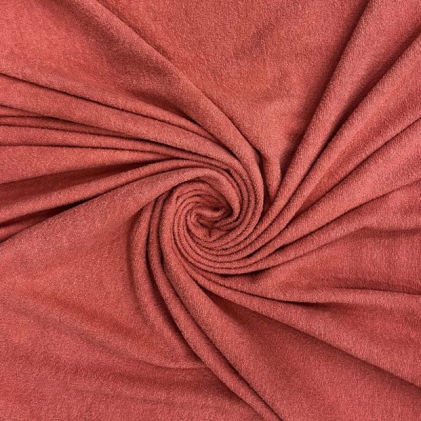 birlik1952 metrelik havlu turkish towel meter bathrobe fabric terracota kırmızı red