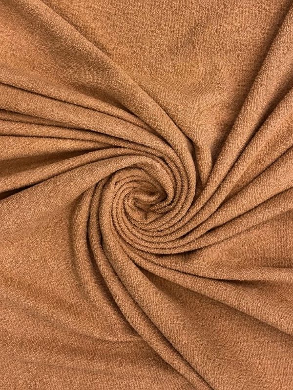 birlik1952 metrelik havlu turkish towel meter bathrobe fabric toprak brown