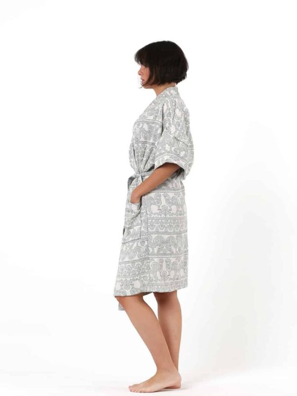 birlik1952 crinkle krinkle kimono 3 kat layer gauze 4 multi double muslin müslin bathrobe turkish whosale şal horoz rooster