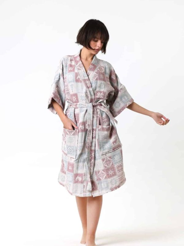 birlik1952 crinkle krinkle kimono 3 kat layer gauze 4 multi double muslin müslin bathrobe turkish whosale christmas yılbaşı new year noel