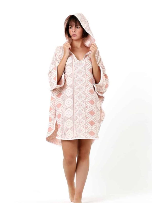 birlik1952 jaquard jakarlı crinkle krinkle 3 kat layer gauze 4 multi double muslin müslin pancho bathrobe turkish whosale etnic