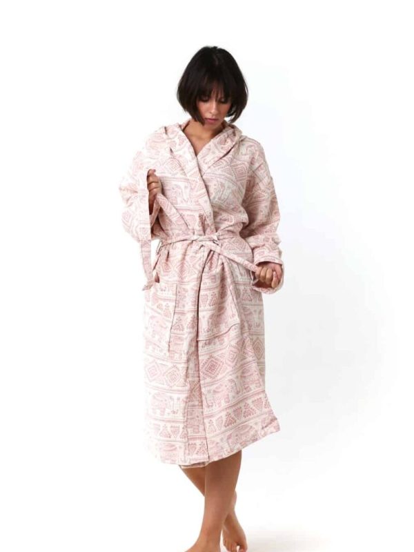 birlik1952 crinkle krinkle 3 kat layer gauze 4 multi double muslin müslin bathrobe turkish whosale india fil elephant etnic