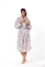 birlik1952 dijital print müslin fabric kimono bathrobe bornoz digital baskı desenli banyo whosale turkish company toptan tekstil textile bridemaid etamin manolya magnolia blossom çiçek