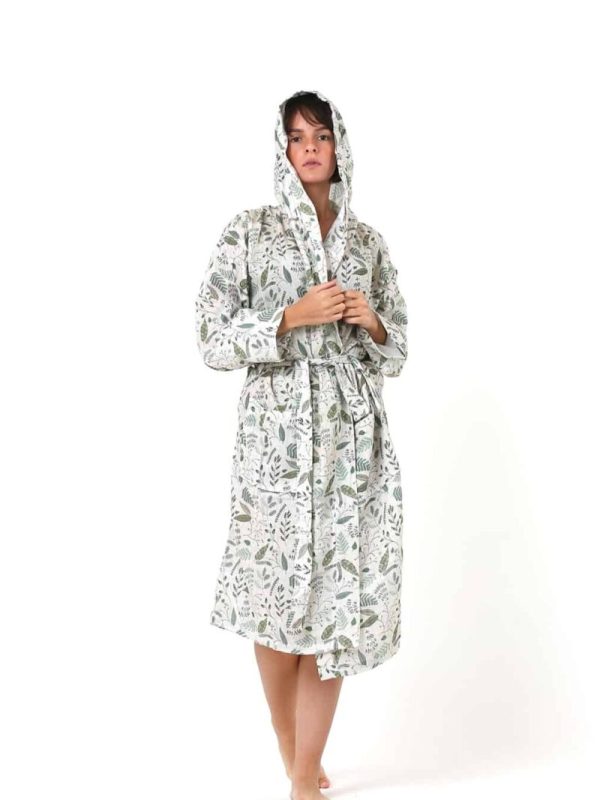 birlik1952 dijital print müslin fabric kimono bathrobe bornoz digital baskı desenli banyo whosale turkish company toptan tekstil textile bridemaid etamin embrodiery art flora bakış yaprak