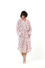 birlik1952 dijital print müslin fabric kimono bathrobe bornoz digital baskı desenli banyo whosale turkish company toptan tekstil textile bridemaid etamin horoz rooster