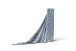 birlik1952 jakarlı 3 kat müslin three layer jaquard swaddle blanket baby crinkle krinkle muslin fabric cotton yıldız star blue