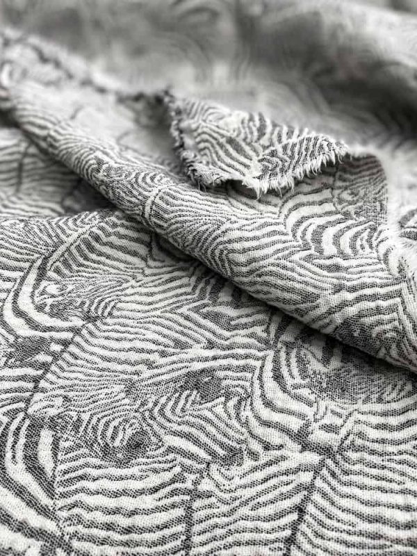 birlik1952 jakarlı 3 kat müslin three layer jaquard swaddle blanket baby crinkle krinkle muslin fabric cotton bedspread zebra cotton fabric grey
