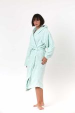 birlik1952 towel fabric havlu kumaş lunanino banyo bornoz bathrobe whosale toptan kumaş mint