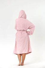 birlik1952 towel fabric havlu kumaş lunanino banyo bornoz bathrobe whosale toptan kumaş pembe pink