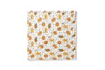 birlik1952 baby child müslin digital print dijital baskı kumaş muslin fabric whosale toptan battaniyesi swaddle blanket dried orange portakal biscuit christmas