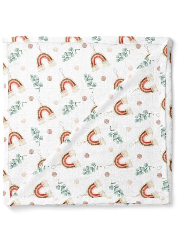birlik1952 baby child müslin digital print dijital baskı kumaş muslin fabric whosale toptan battaniyesi swaddle blanket makrome macrame