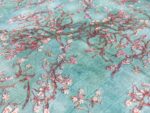 birlik1952 baby child müslin digital print dijital baskı kumaş muslin fabric whosale toptan battaniyesi swaddle blanket almond blossom van gogh