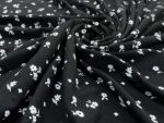 birlik1952 penye kumaş combed cotton fabric whosale turkish company şardonlu 2 iplik 3 iplik kır çiçeği siyah