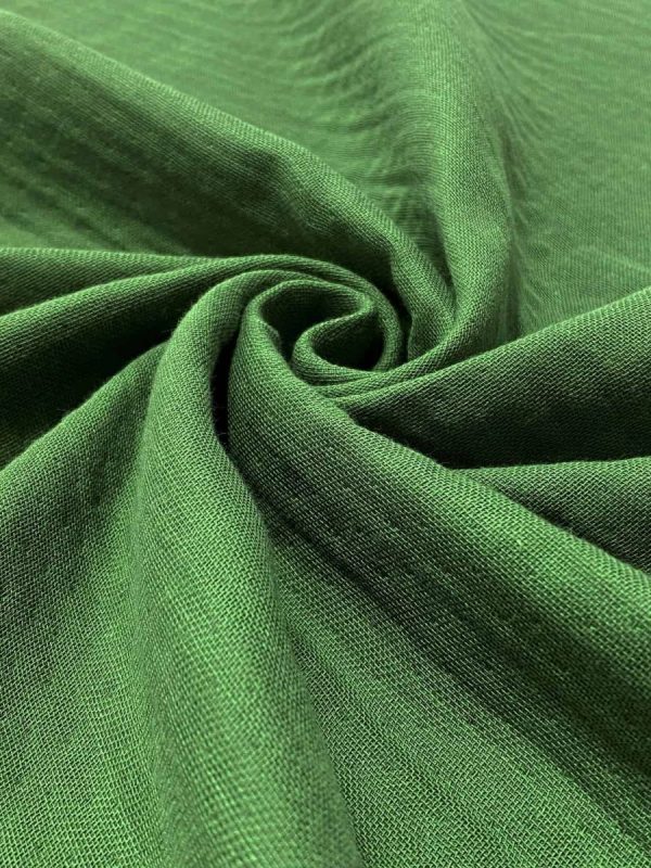 birlik1952 crinkle 4 kat multi müslin four layer gauze krinkle swaddle fabric kumaş whosale toptan çimen yeşil green