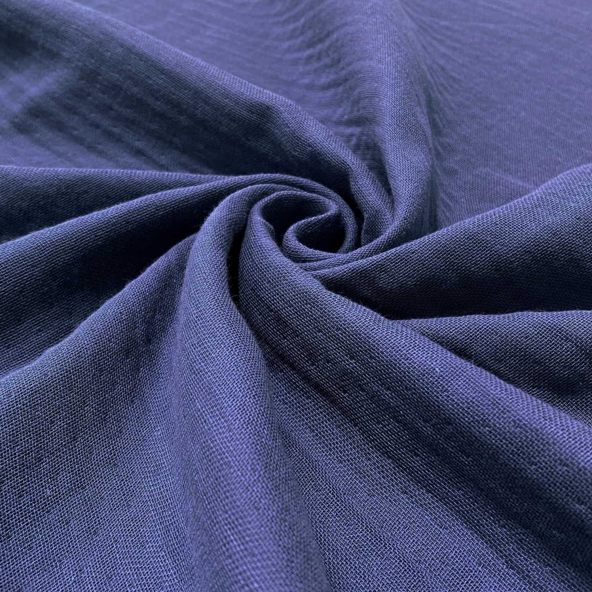 birlik1952 crinkle 4 kat multi müslin four layer gauze krinkle swaddle fabric kumaş whosale toptan lacivert mavi blue