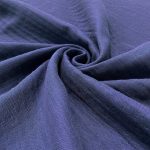 birlik1952 crinkle 4 kat multi müslin four layer gauze krinkle swaddle fabric kumaş whosale toptan lacivert mavi blue