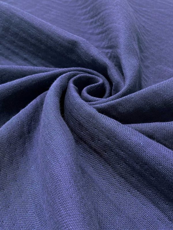 birlik1952 crinkle 4 kat multi müslin four layer gauze krinkle swaddle fabric kumaş whosale toptan lacivert mavi blue