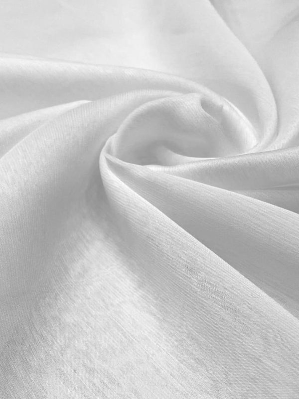 birlik1952 janjan şifon kumaş fabric elbiselik şallık kumaş toptan whosale tekstil beyaz