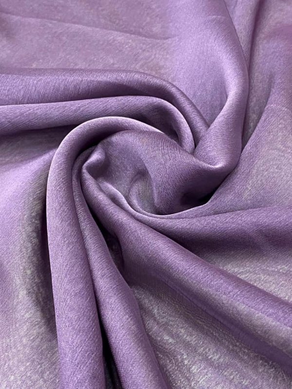 birlik1952 janjan şifon kumaş fabric elbiselik şallık kumaş toptan whosale lila