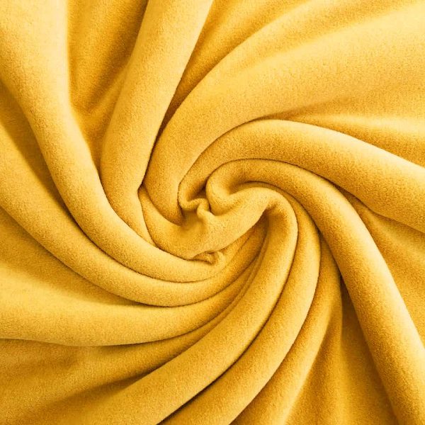 birlik1952 polar kumaş fabric whosale throw sarı yellow