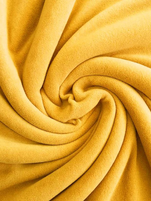 birlik1952 polar kumaş fabric whosale throw sarı yellow
