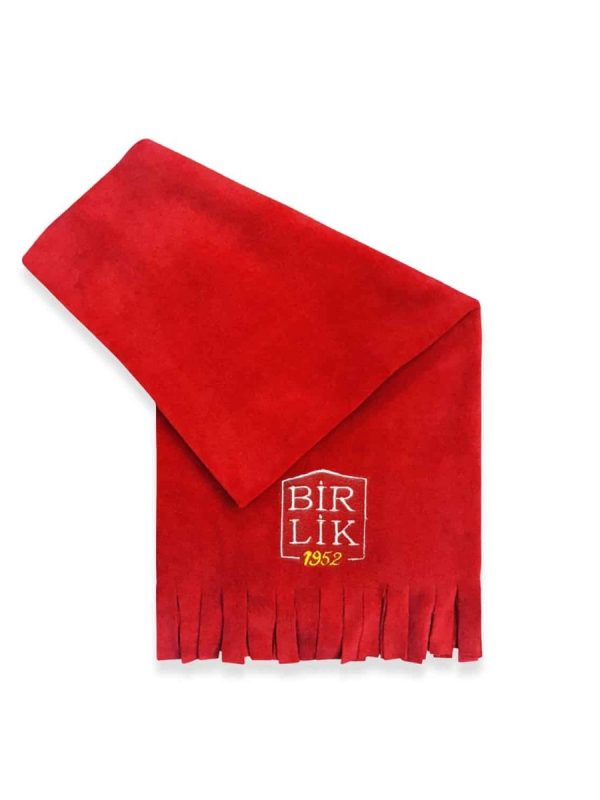 birlik1952 polar şal shawl cafe restaurant pastane restoran otel kafe kurumsal baskılı nakışlı embrodiery art logolu trademark kumaş fabric whosale promotion promosyon kırmızı
