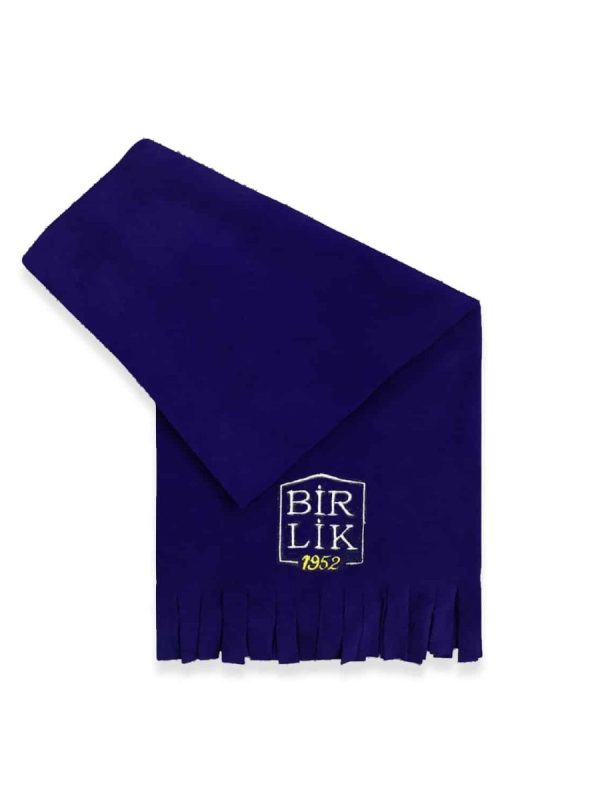 birlik1952 polar şal shawl cafe restaurant pastane restoran otel kafe kurumsal baskılı nakışlı embrodiery art logolu trademark kumaş fabric whosale promotion promosyon lacivert blue