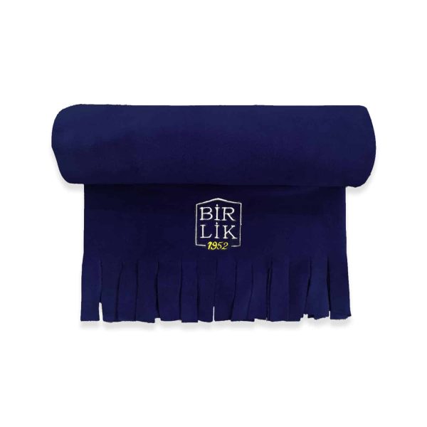 birlik1952 polar şal shawl cafe restaurant pastane restoran otel kafe kurumsal baskılı nakışlı embrodiery art logolu trademark kumaş fabric whosale promotion promosyon lacivert blue