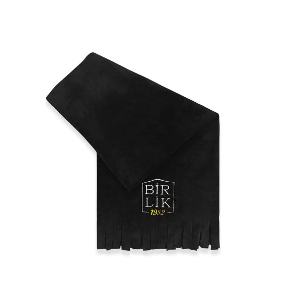 birlik1952 polar şal shawl cafe restaurant pastane restoran otel kafe kurumsal baskılı nakışlı embrodiery art logolu trademark kumaş fabric whosale promotion promosyon siyah black