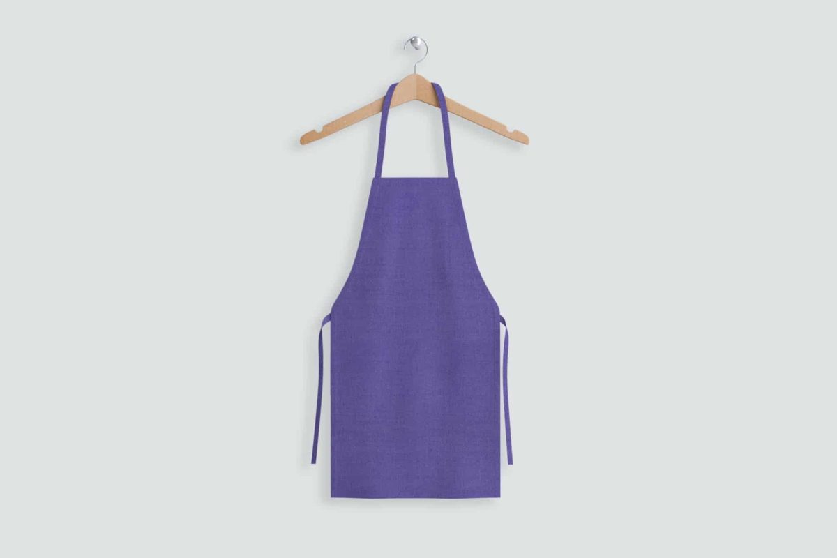 birlik1952 mutfak önlüğü önlük iş kıyafeti alpaka kitchen apron bahçıvan önlüğü gardener aşçı chef clothing personalize company logo embrodiery art whosale duck kumaş fabric panama linen purple violet menekşe