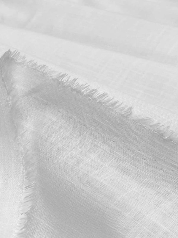 birlik1952 şantuklu pamuk keten flamlı şantuk elbiselik gömleklik kumaş shantung linen cotton shirt whosale denizli fabric beyaz white