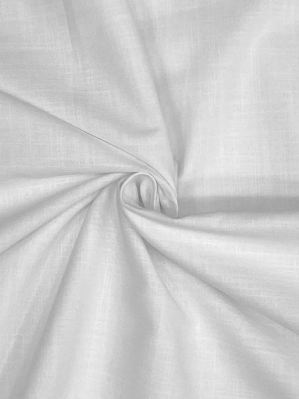 birlik1952 şantuklu pamuk keten flamlı şantuk elbiselik gömleklik kumaş shantung linen cotton shirt whosale denizli fabric beyaz white