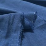 birlik1952 şantuklu pamuk keten flamlı şantuk elbiselik gömleklik kumaş shantung linen cotton shirt whosale denizli fabric indigo mavi blue