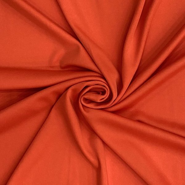birlik1952 penye astar lining fabric combed kumaş metrelik elbise astarı organizasyon kumaşı fonluk turuncu orange