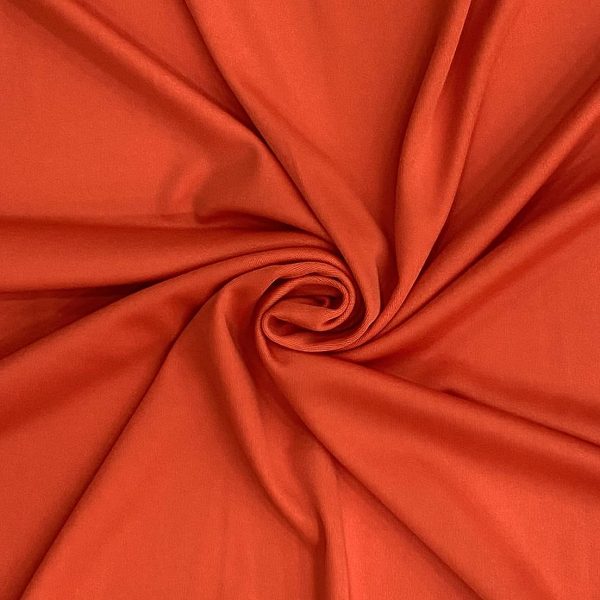 birlik1952 penye astar lining fabric combed kumaş metrelik elbise astarı organizasyon kumaşı fonluk turuncu orange