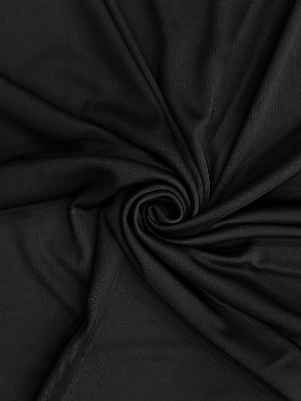 birlik1952 penye astar lining fabric combed kumaş metrelik elbise astarı organizasyon kumaşı fonluk black siyah