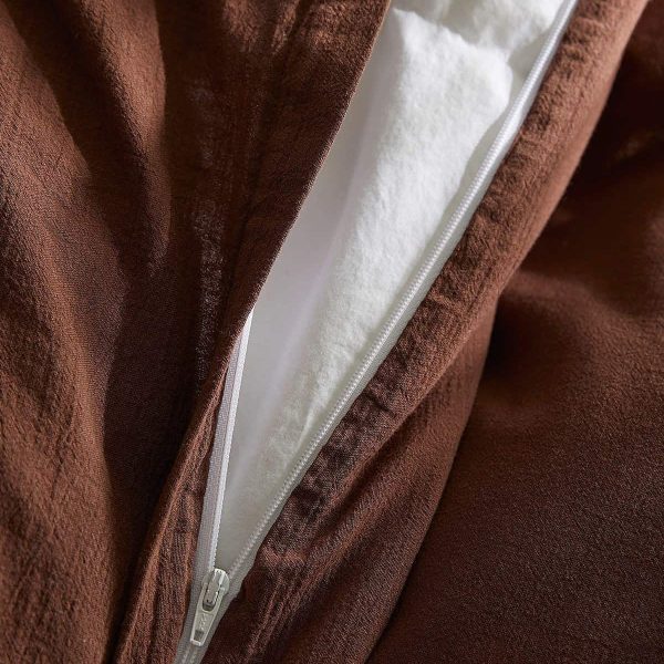 birlik1952 organik yıkanmış keten washed linen fabric nevresim seti otantik buldan babadağ işhanı el emeği handmade traditional bed linen set kahverengi brown