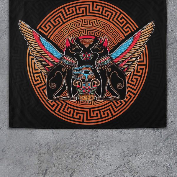 birlik1952 home bath style duvar örtüsü wallhang ev dekorasyon home decaration panama linen printed bast