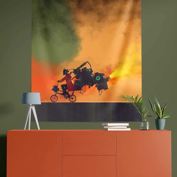 birlik1952 home bath style duvar örtüsü wallhang ev dekorasyon home decaration panama linen printed contagion