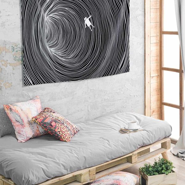birlik1952 home bath style duvar örtüsü wallhang ev dekorasyon home decaration panama linen printed fedor