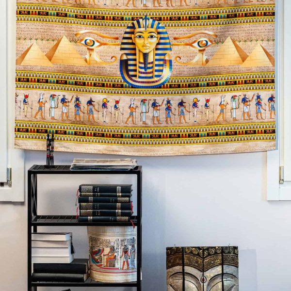 birlik1952 home bath style duvar örtüsü wallhang ev dekorasyon home decaration panama linen printed egypt luxor