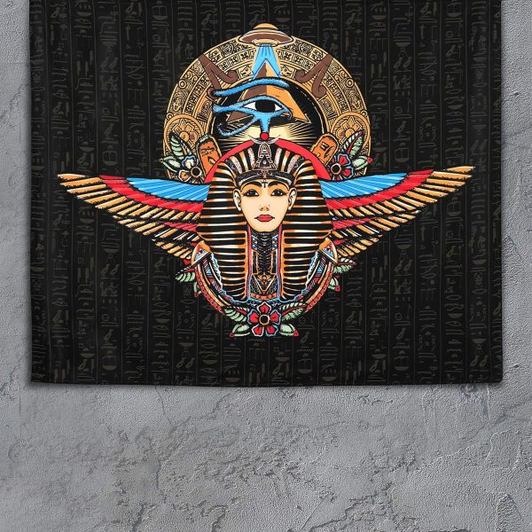 birlik1952 home bath style duvar örtüsü wallhang ev dekorasyon home decaration panama linen printed thutmose