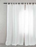 birlik1952 müslin perde muslin baby room curtain boho bohem dekorasyon maison linen pamuklu kumaş fabric curtains crinkle bürümcük beyaz white