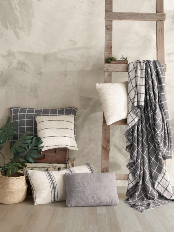 birlik1952 4 kat müslin çift kişilik yatak örtüsü bedspread swaddle 4 layer gauze multi muslin double gauze textile iplik boya cotton muslin siyah black stripe çizgili jaquard jakarlı kareli