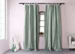 birlik1952 müslin perde muslin curtain 4 3 2 gauze cotton boho bohem linen adaçayı sage green