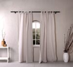 birlik1952 müslin perde muslin curtain 4 3 2 gauze cotton boho bohem linen kum beji sand beige