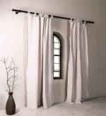 birlik1952 müslin perde muslin curtain 4 3 2 gauze cotton boho bohem linen kum beji sand beige cream