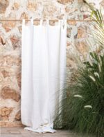 birlik1952 müslin perde muslin curtain 4 3 2 gauze cotton boho bohem linen white beyaz